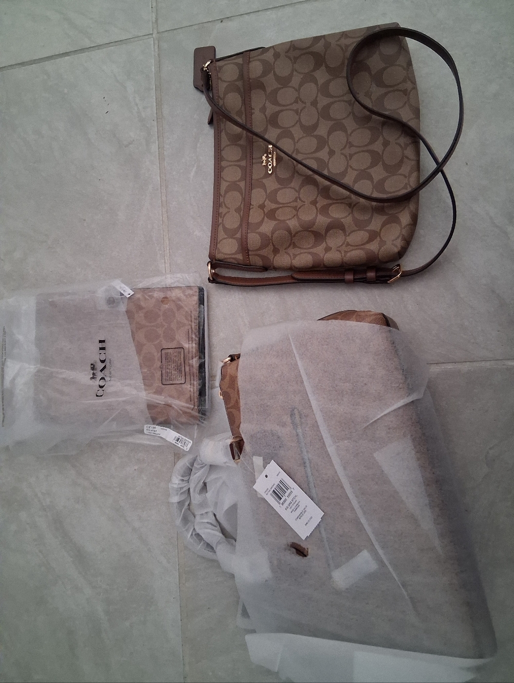 Authentic Coach Purse Bag Notebook Lot